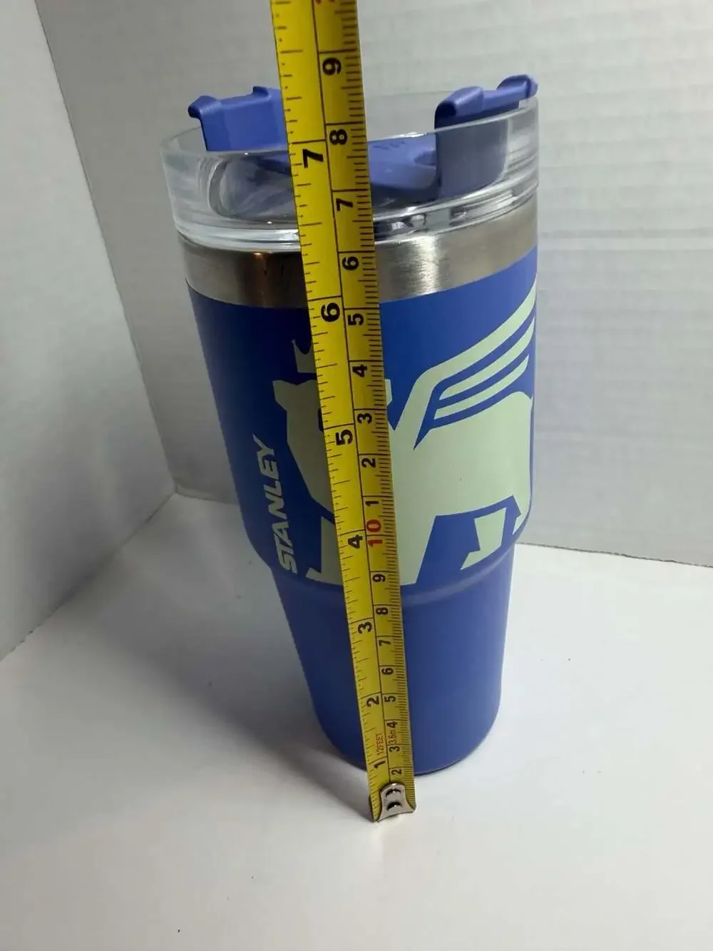 Stanley The Wild Imagination Quencher Travel Tumbler 14oz Blue Citron Cub